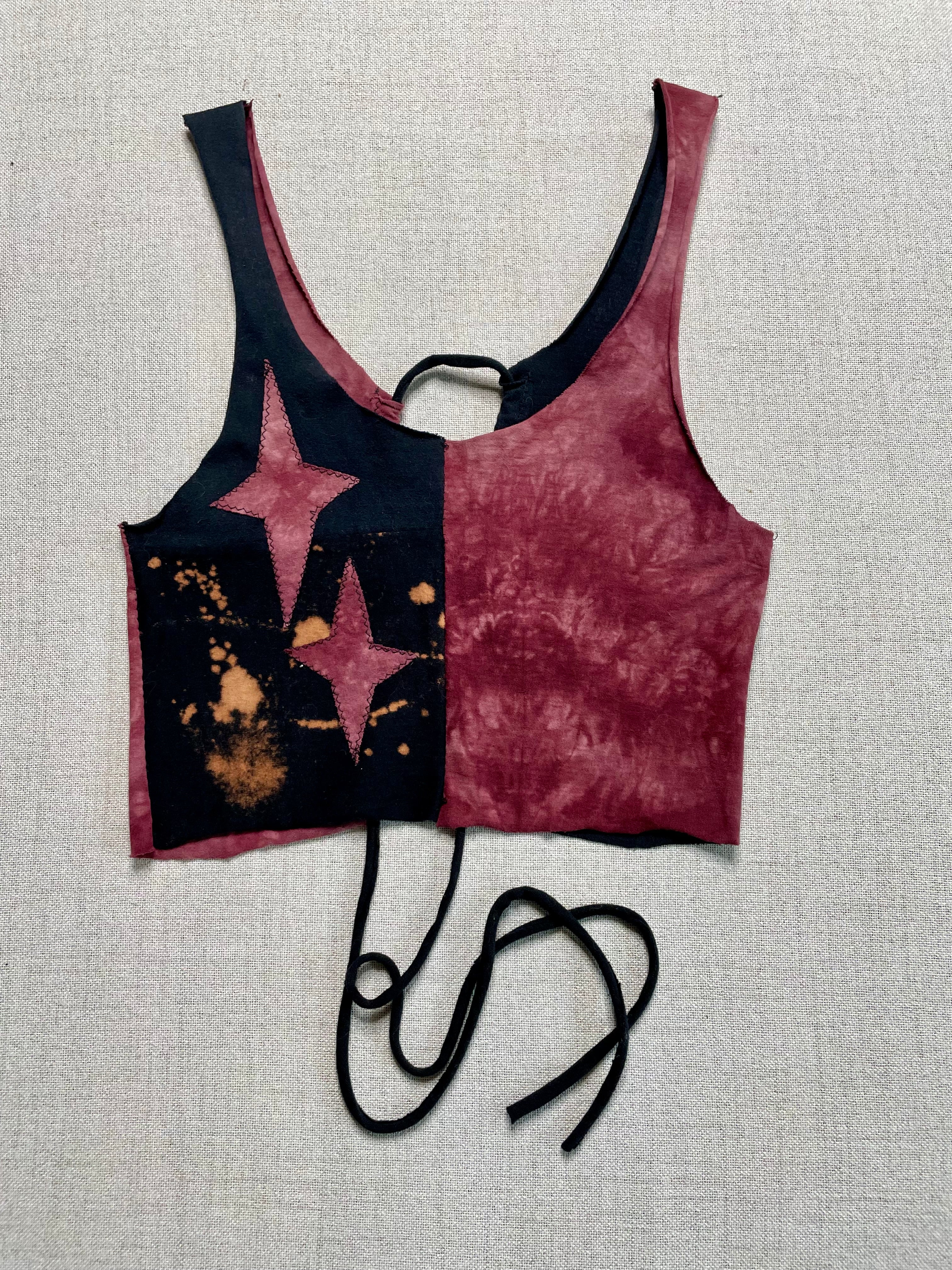 Patchwork Corset Tank XS/S – Brain Candy Ink