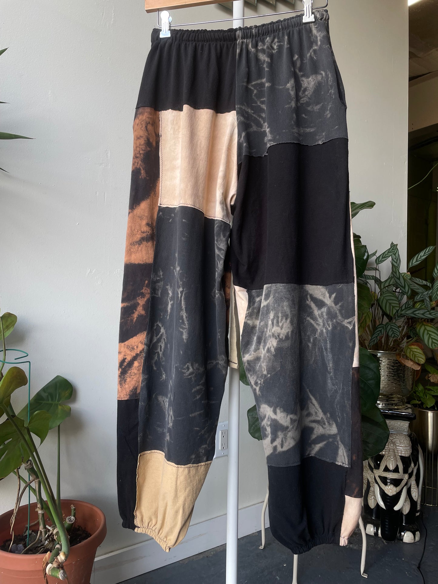 Cheetah Patchwork Pants