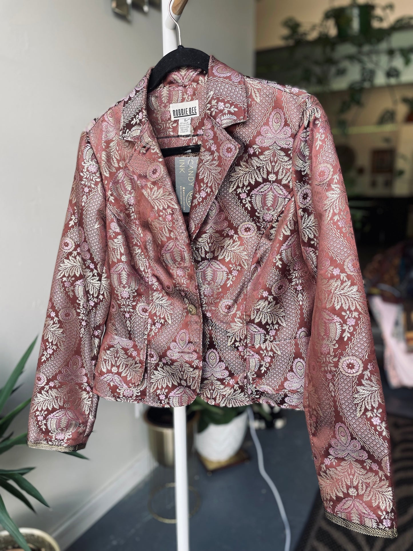 Brocade Question Mark Jacket Medium