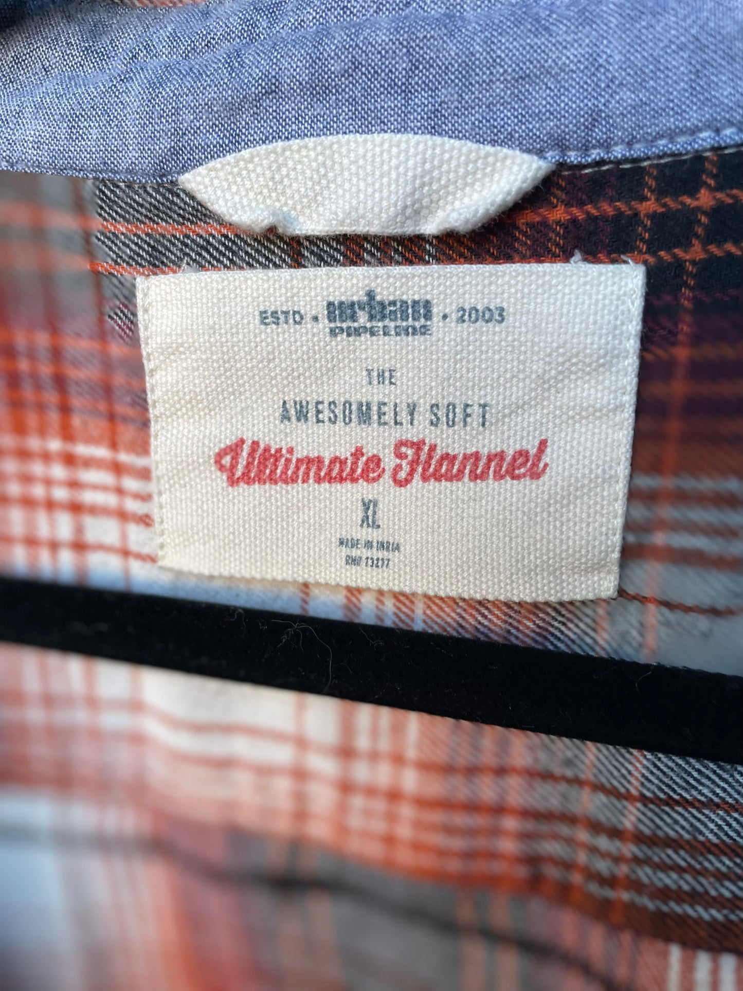 Tipper Flannel XL