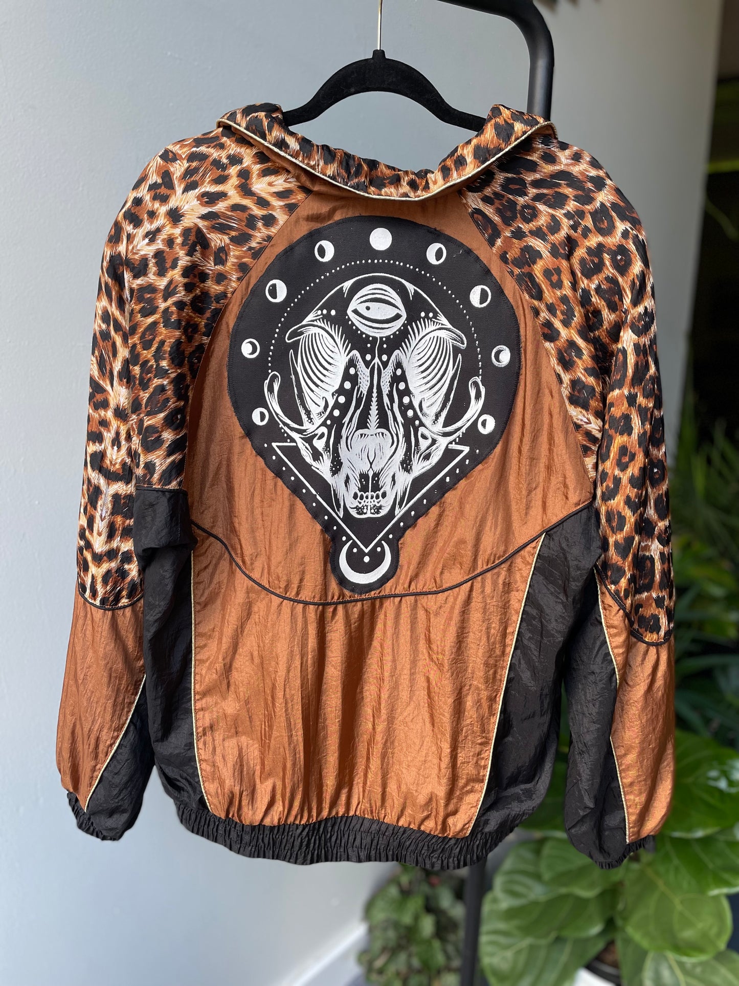 Cat Skull Windbreaker - Medium