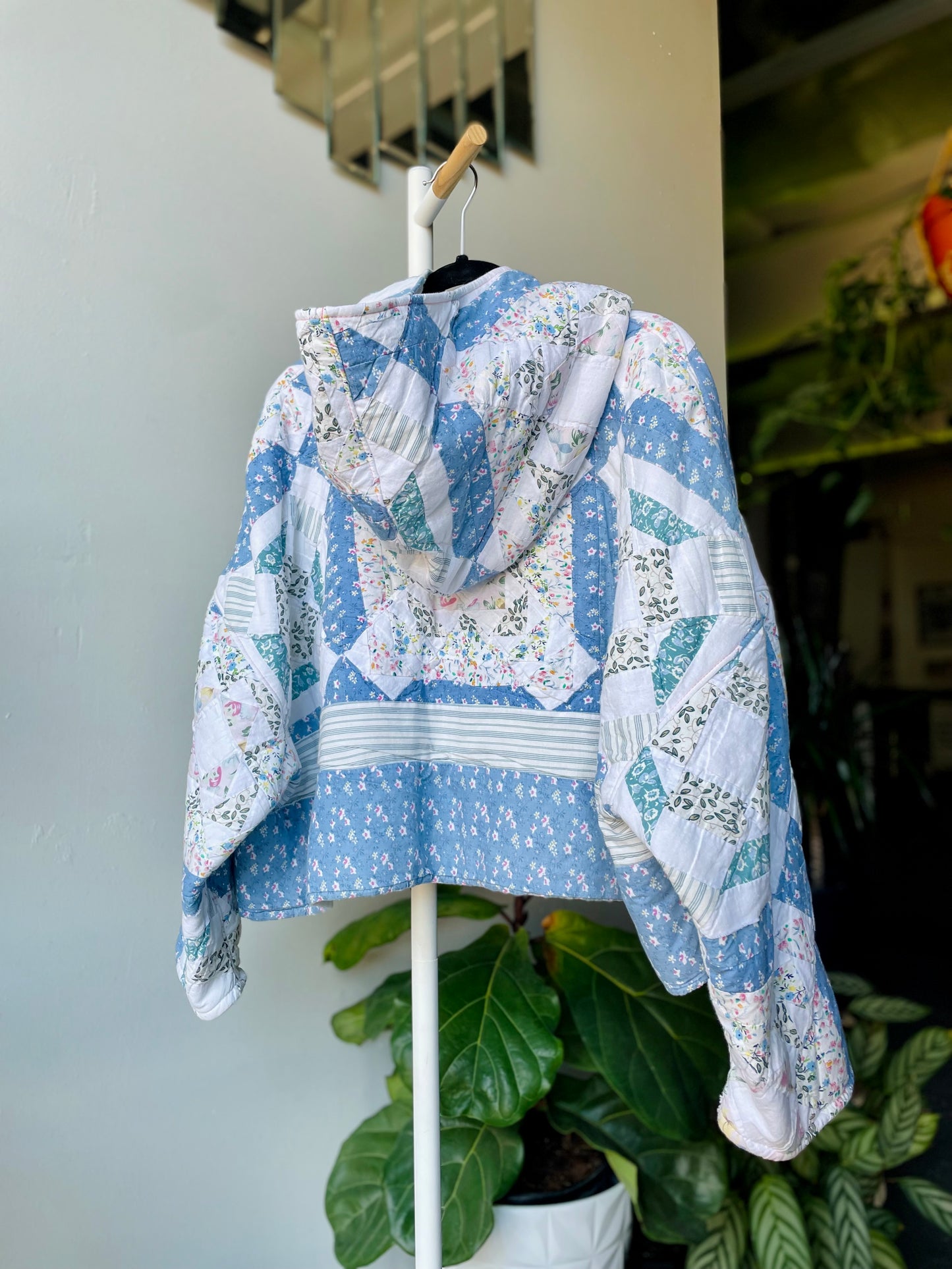 Quilt Crop Poncho