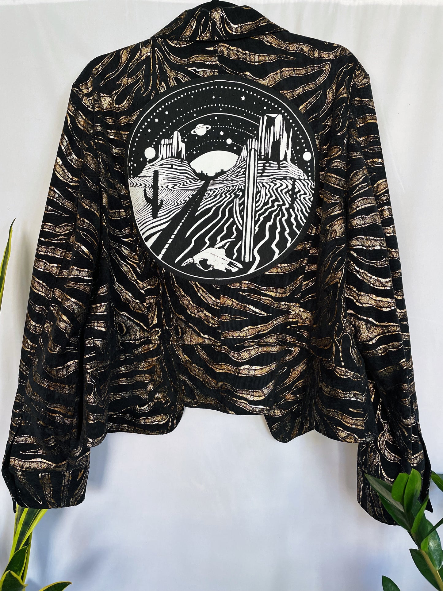 Metallic Desert Corduroy Jacket - Large