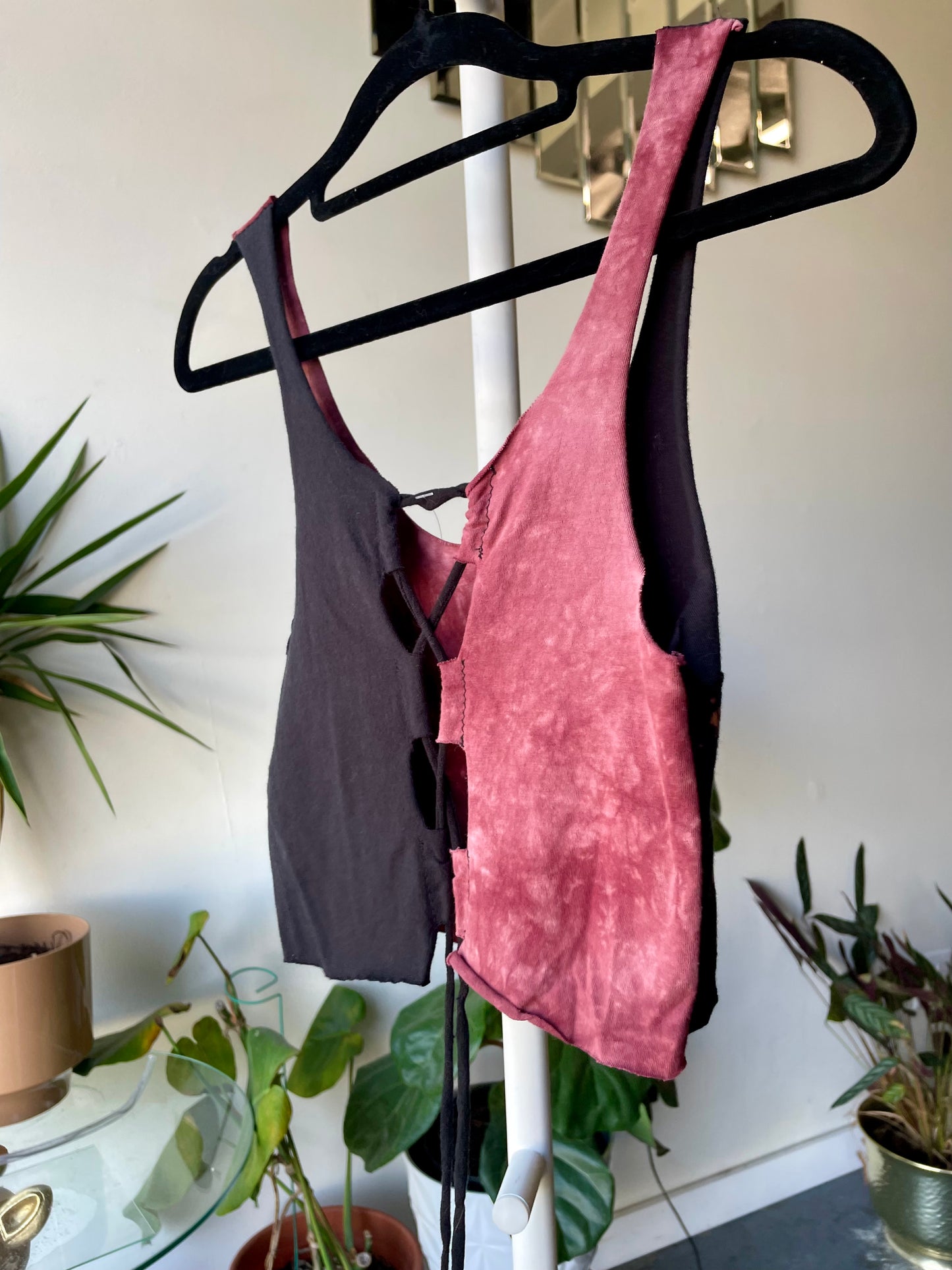 Patchwork Corset Tank XS/S