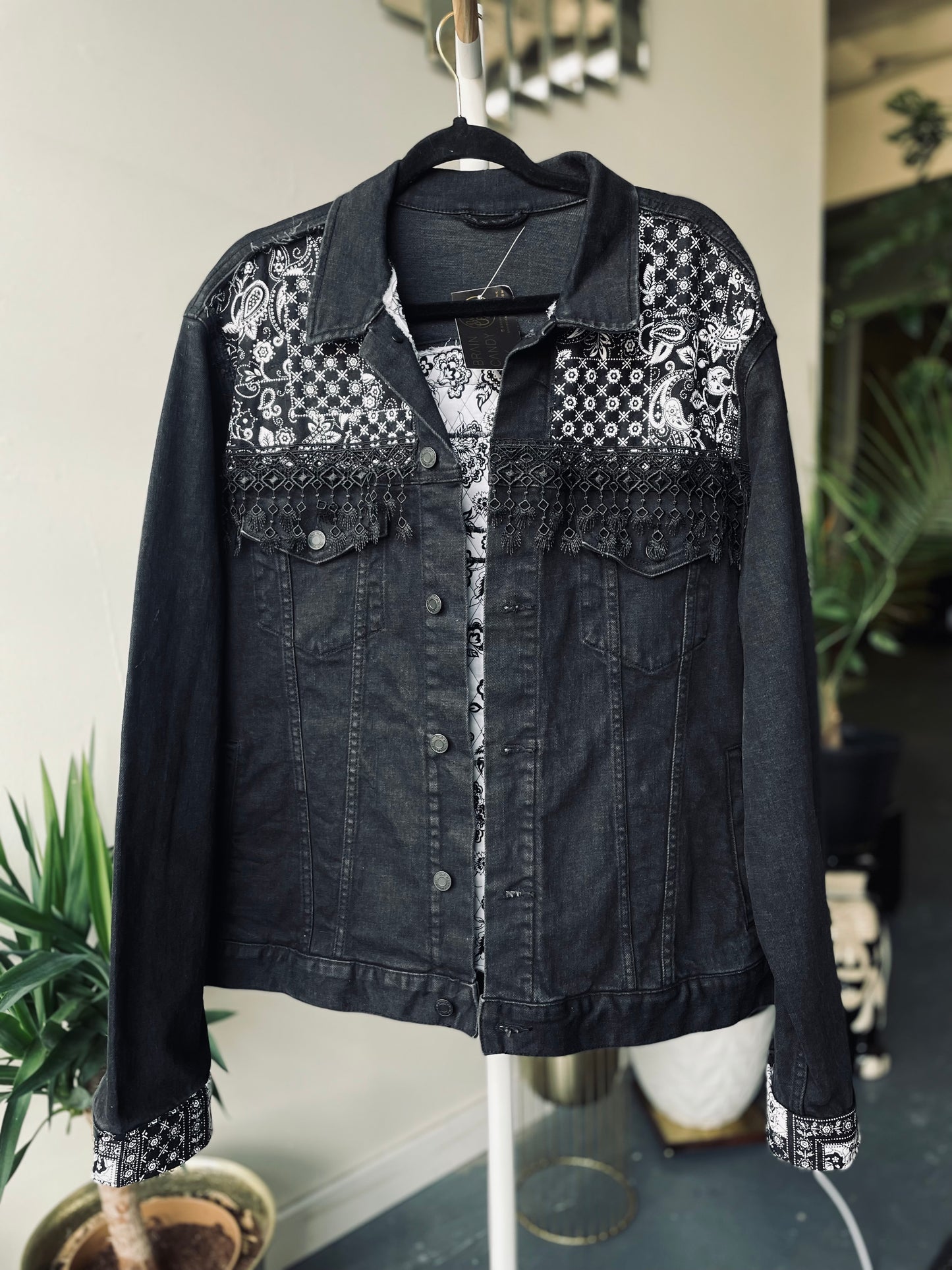 Tipper Quilt Denim Jacket 2x