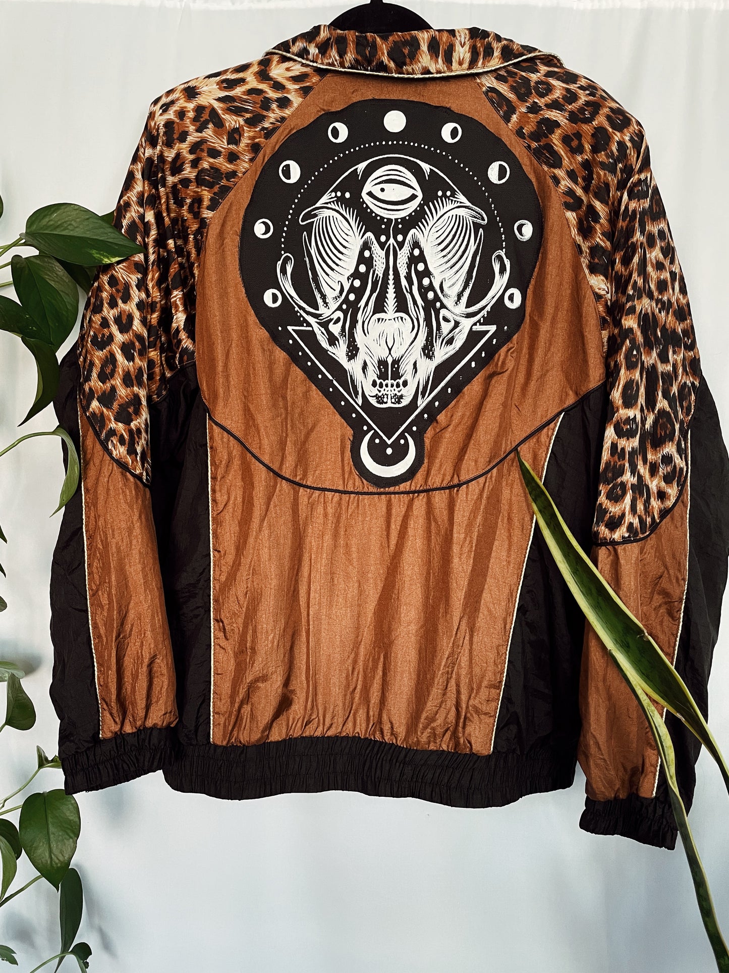 Cat Skull Windbreaker - Medium