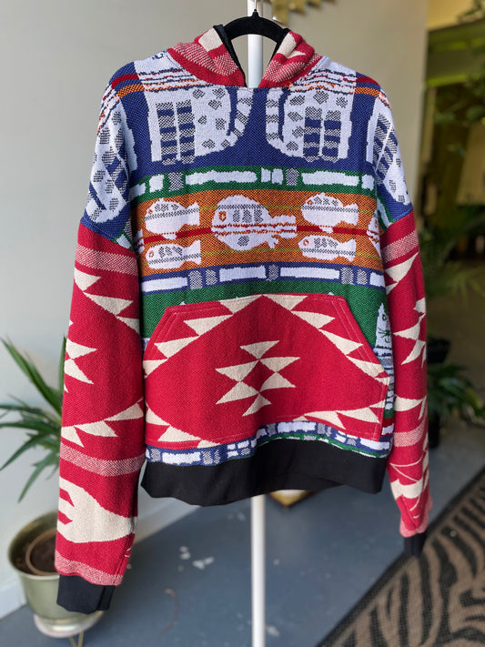 Julen x Brain Candy Tapestry Hoodie Small/Medium