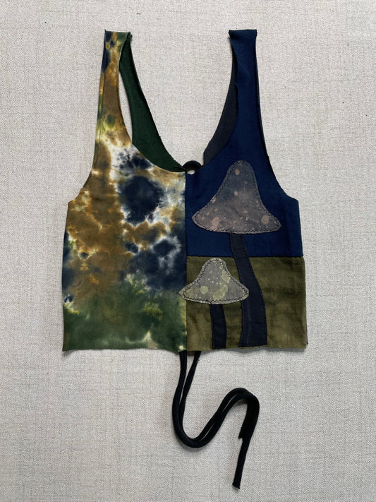 Patchwork Corset Tank XS/S