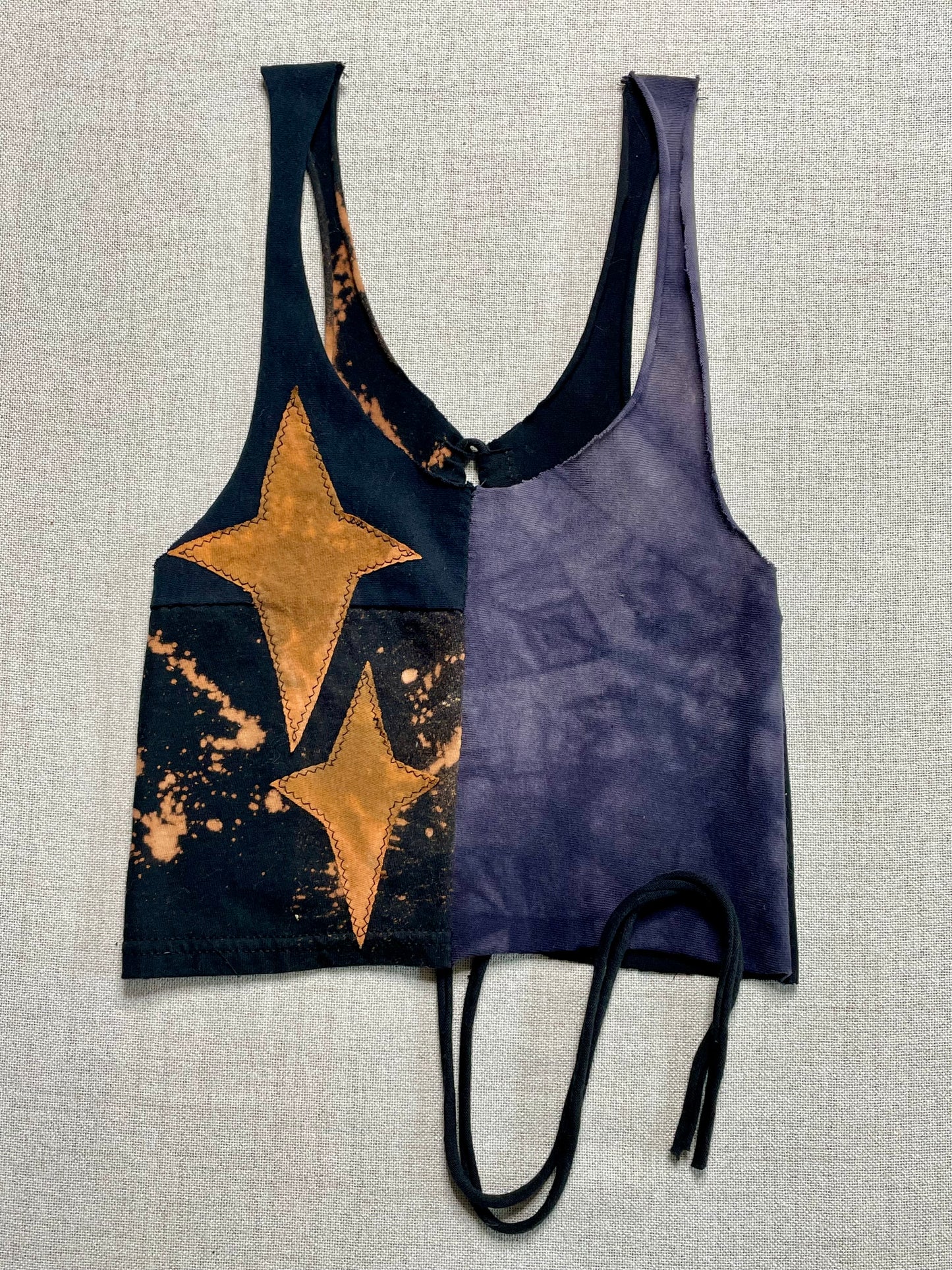 Patchwork Corset Tank XS/S