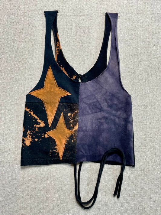 Patchwork Corset Tank XS/S