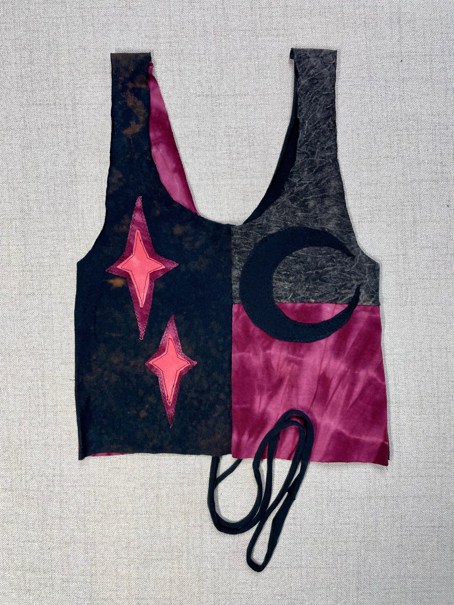 Patchwork Corset Tank XS/S