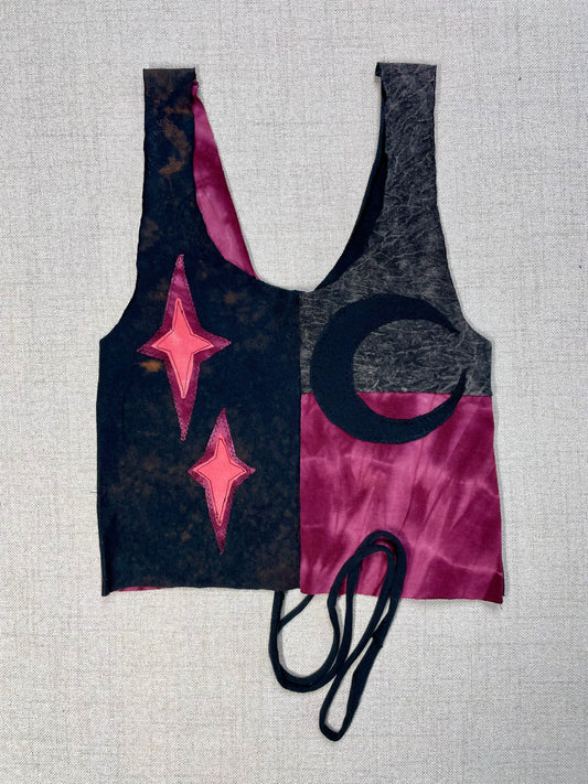 Patchwork Corset Tank XS/S