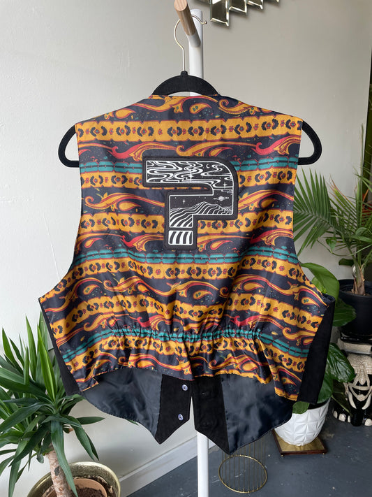 Leather Vest Small