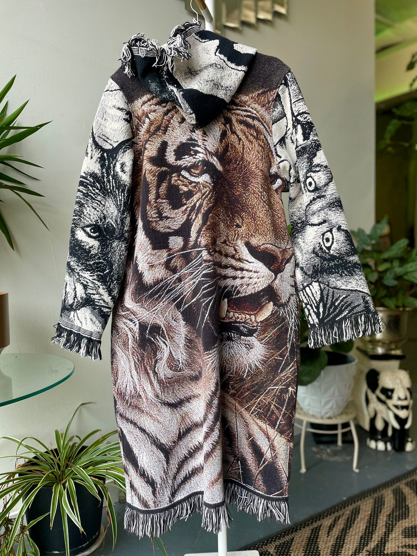 Tiger Tapestry Coat Small/Medium