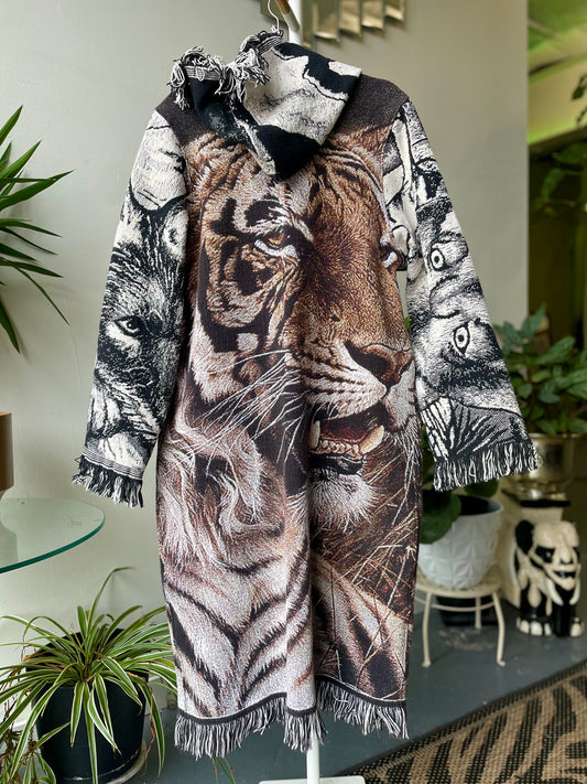 Tiger Tapestry Coat Small/Medium