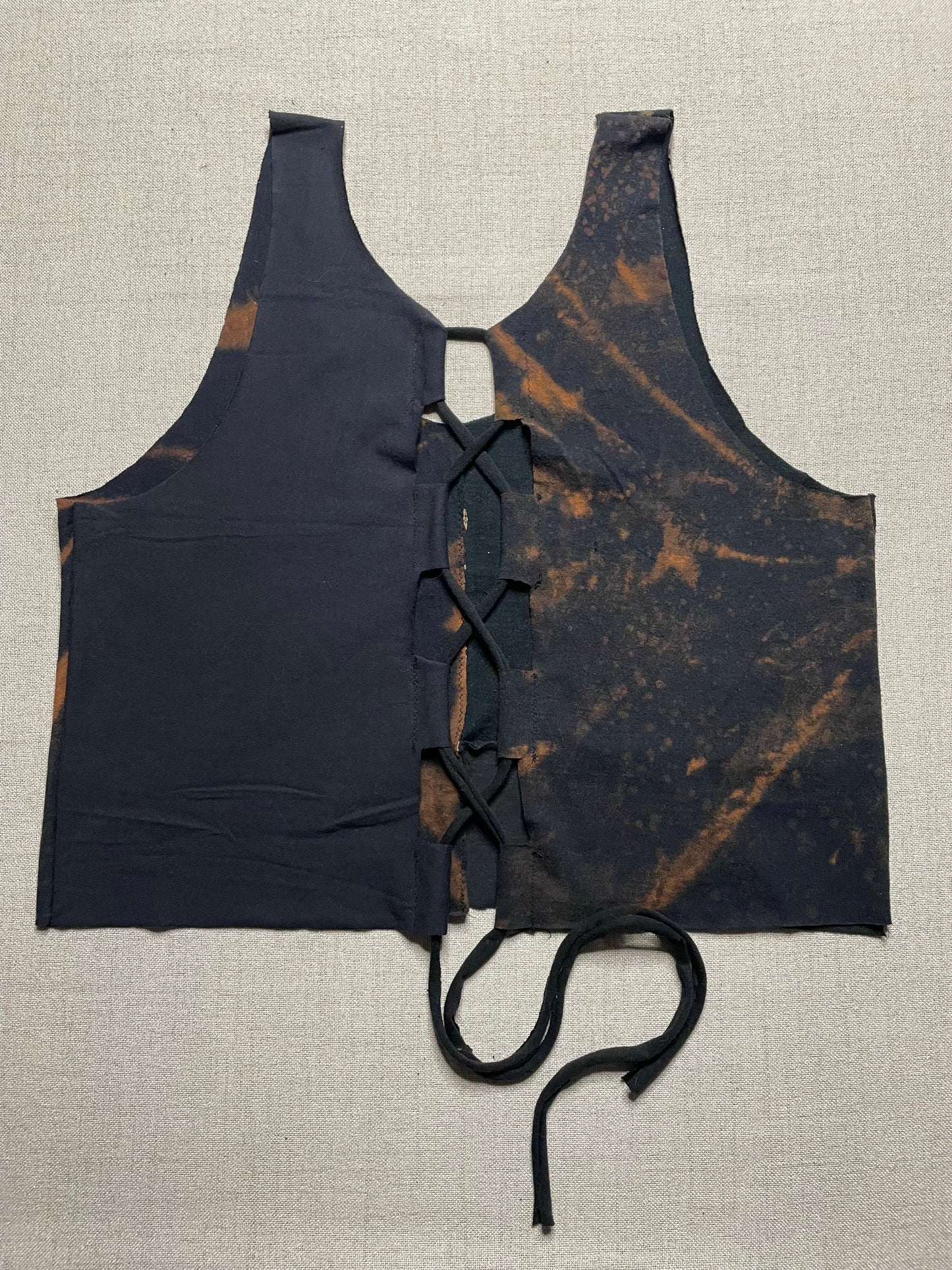 Patchwork Corset Tank 2X/3X