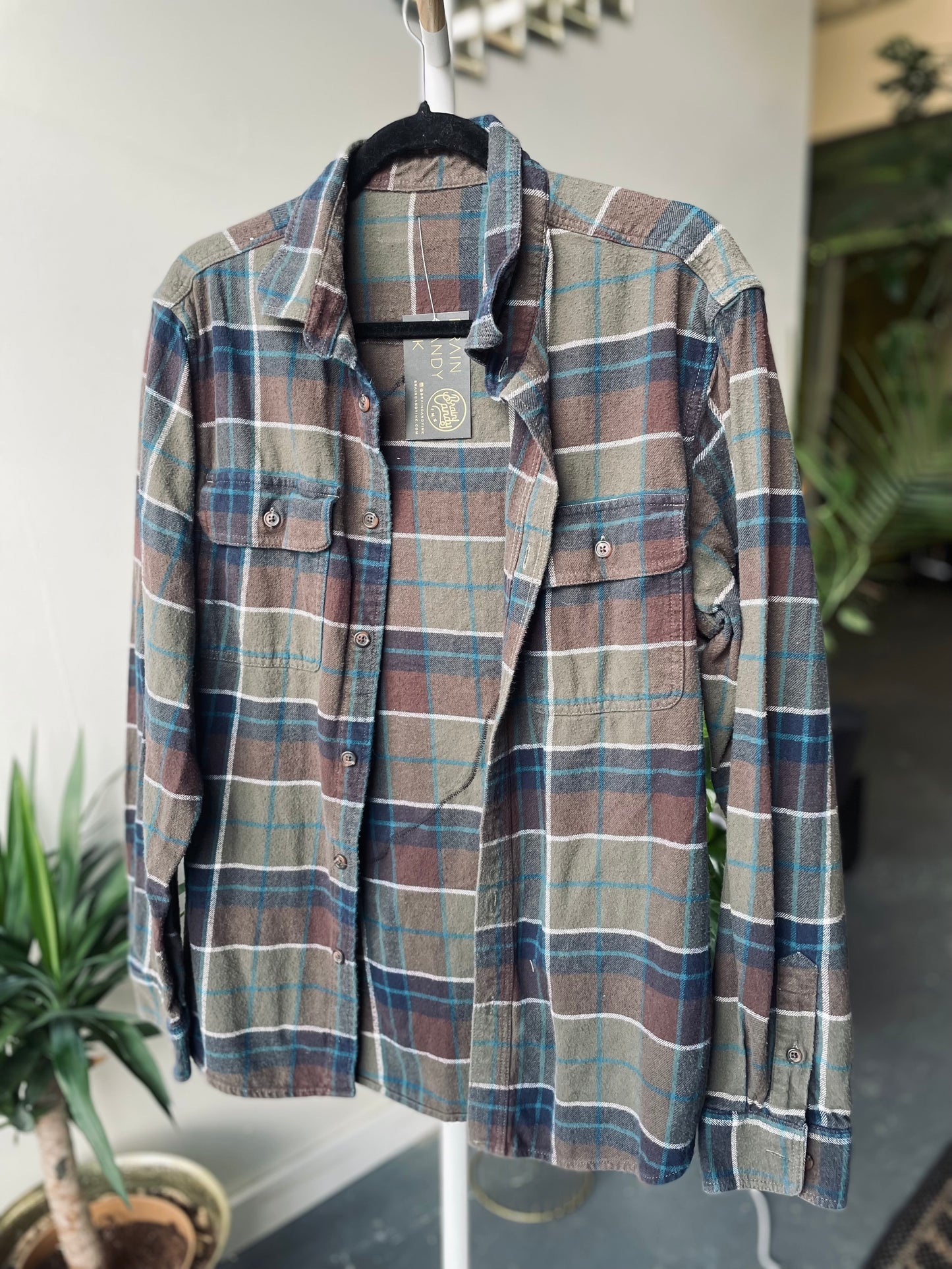 Glow in the Dark Jellyfish Flannel Medium