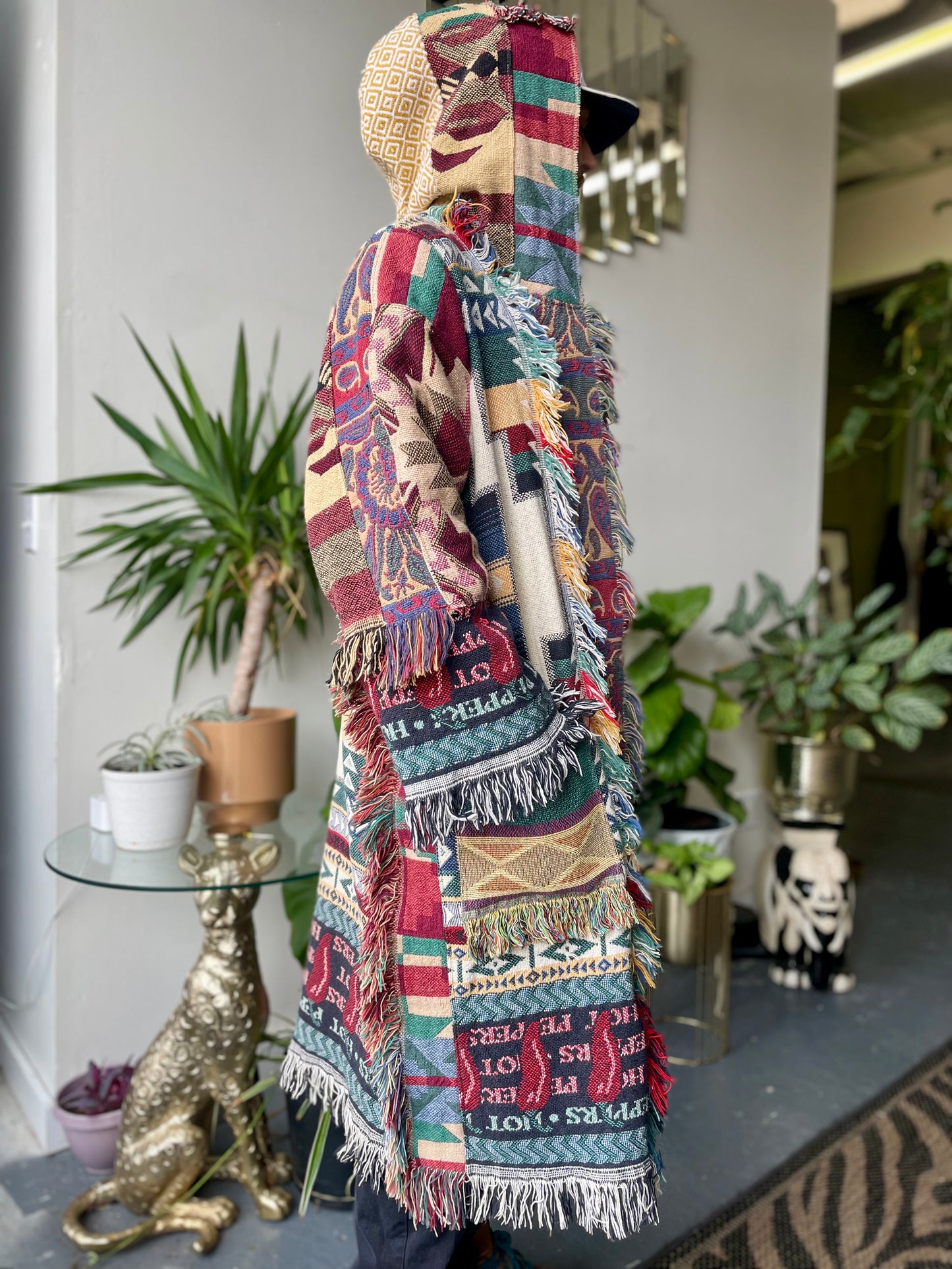 Tapestry Blanket Coat L/XL