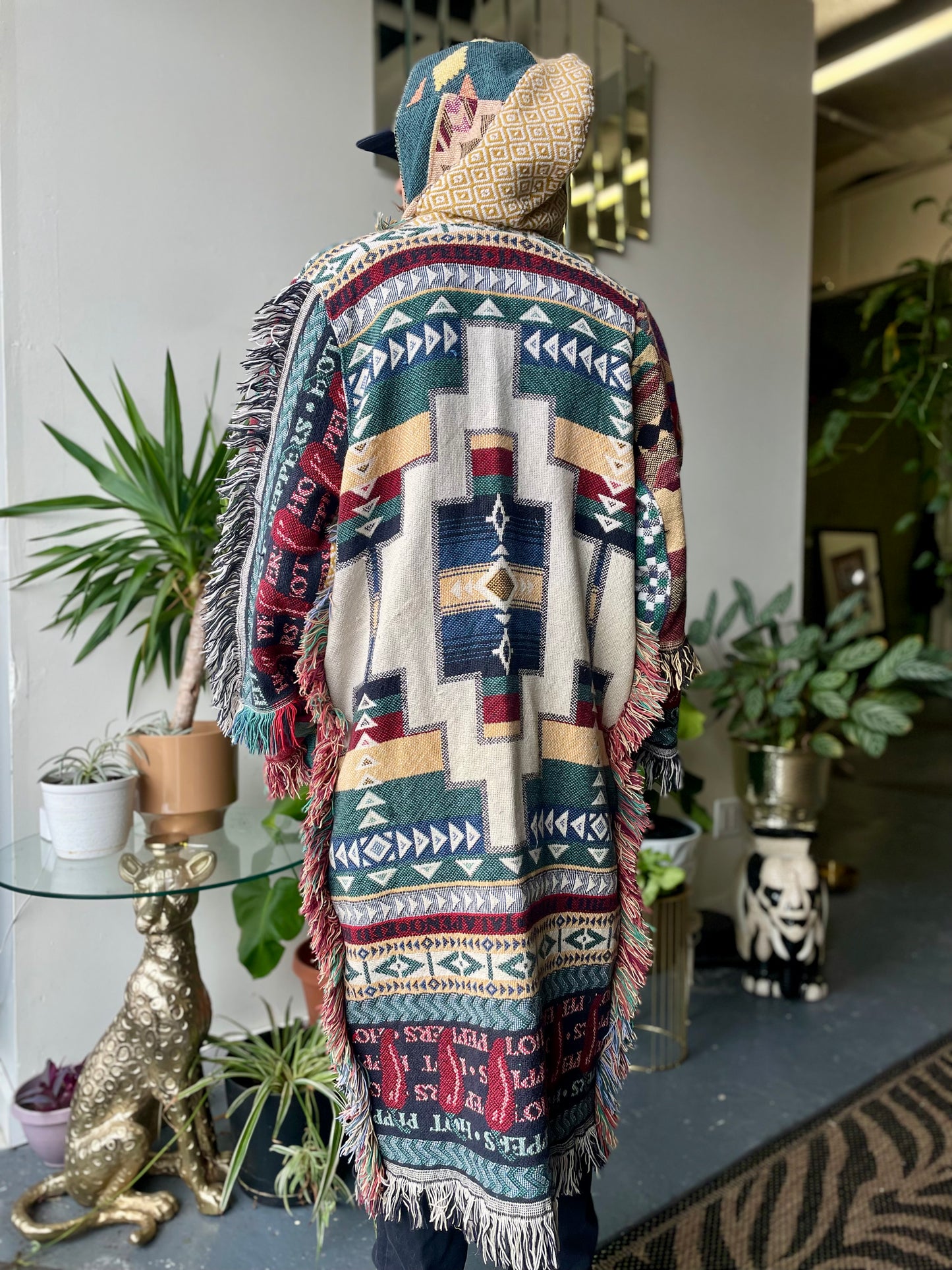 Tapestry Blanket Coat L/XL