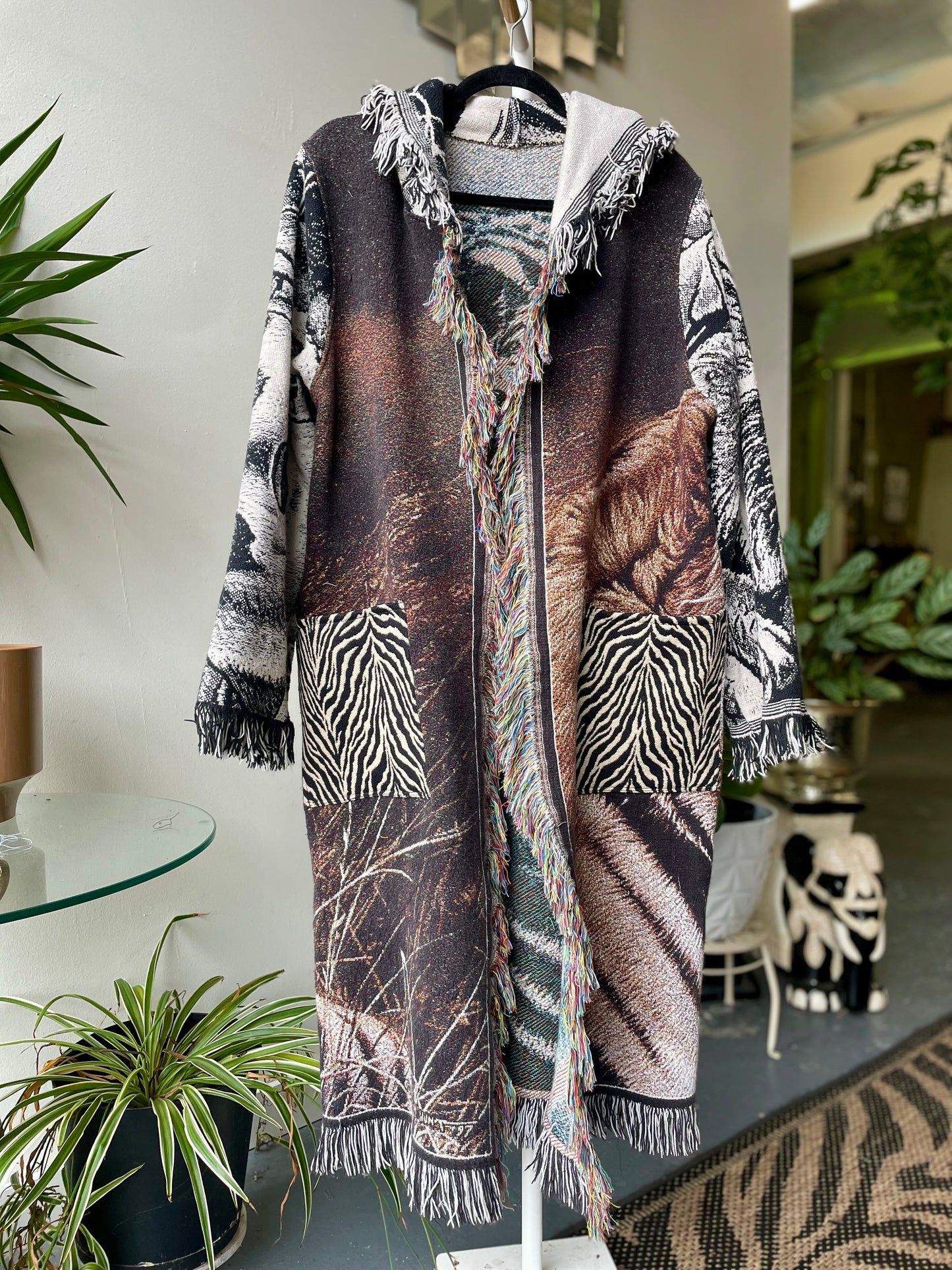 Tiger Tapestry Coat Small/Medium