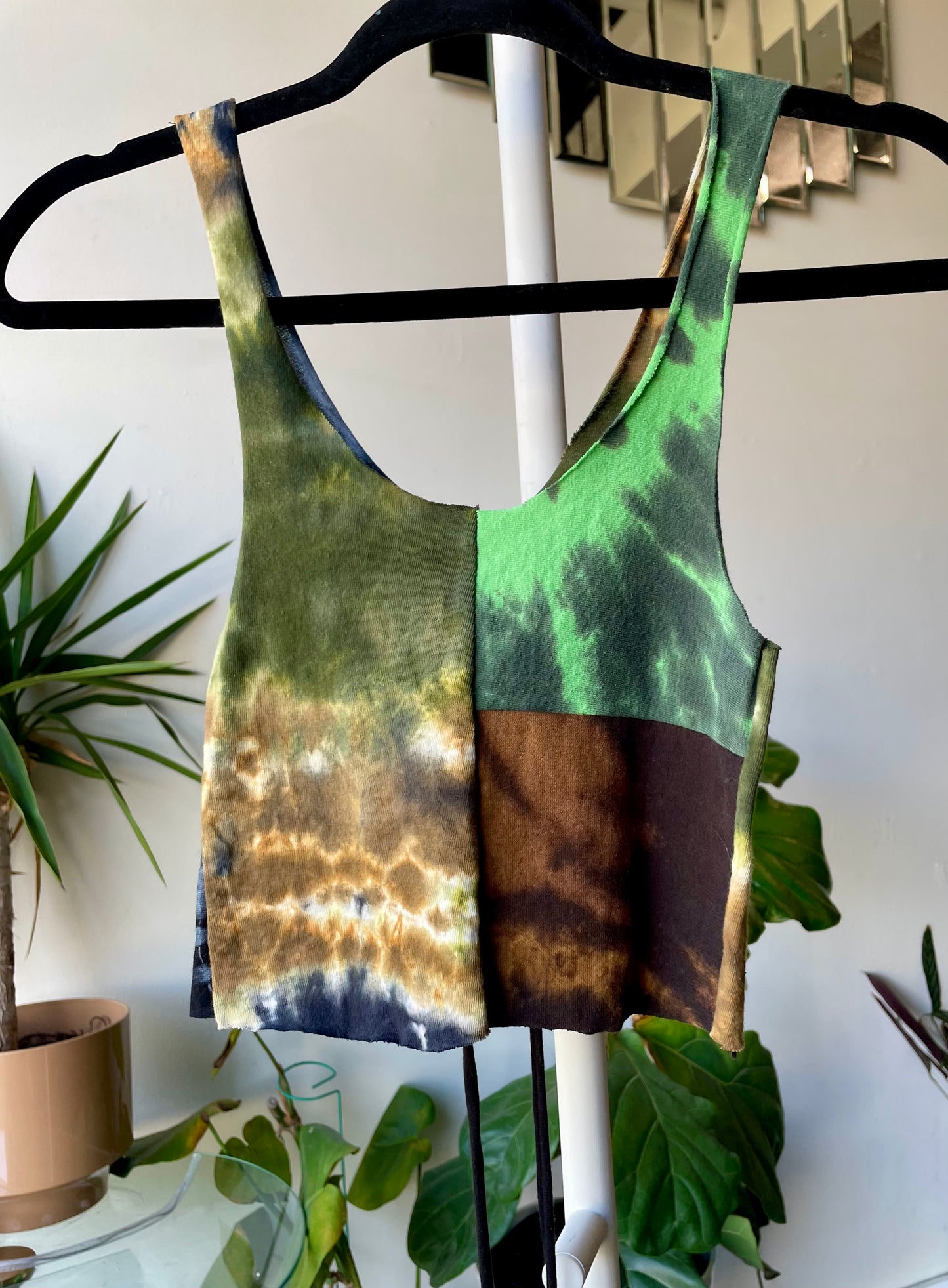 Patchwork Corset Tank XS/S