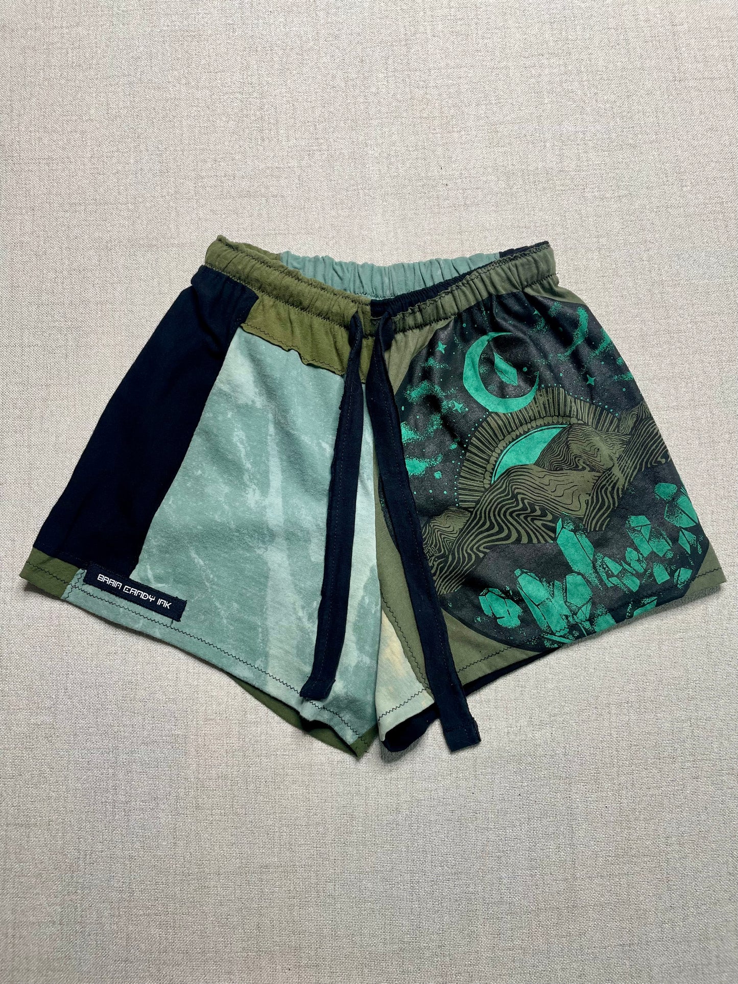 Patchwork Shorts - 24” Elastic - Short XS/S
