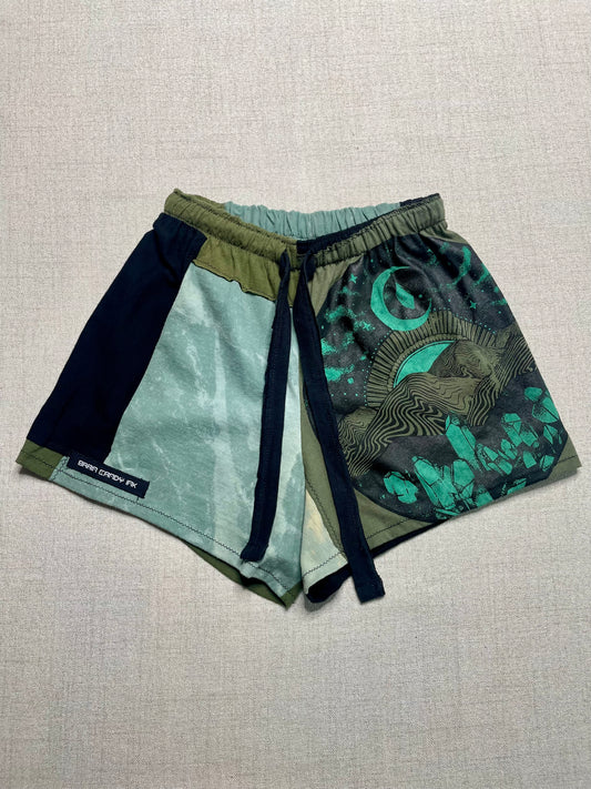 Patchwork Shorts - 24” Elastic - Short XS/S