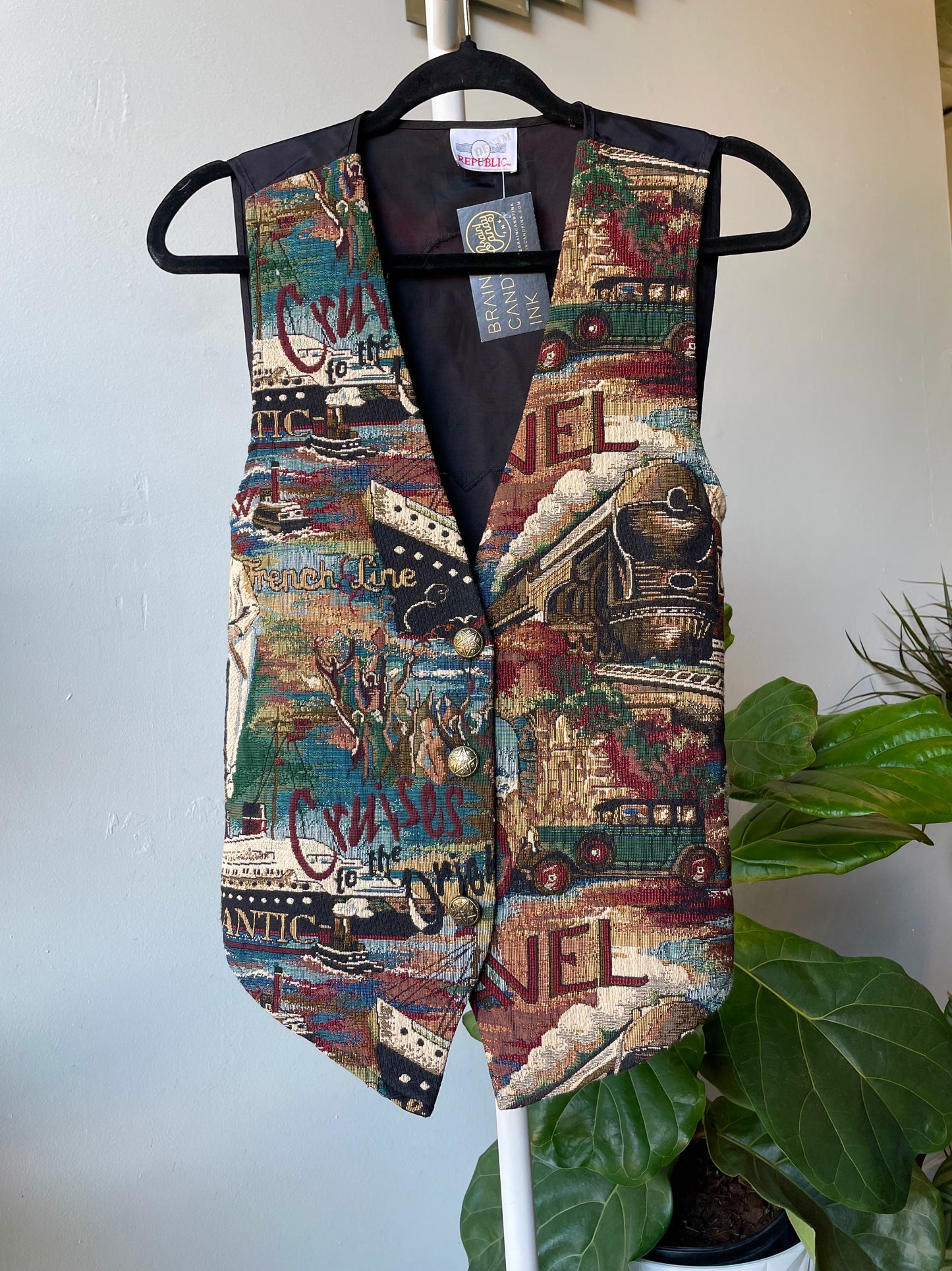 Tipper Mandala Tapestry Vest