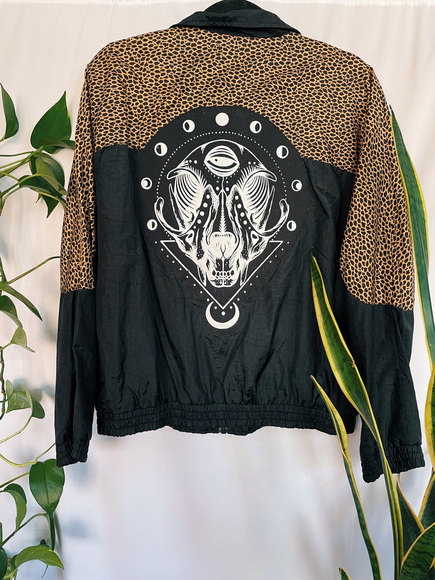 Cat Skull Windbreaker