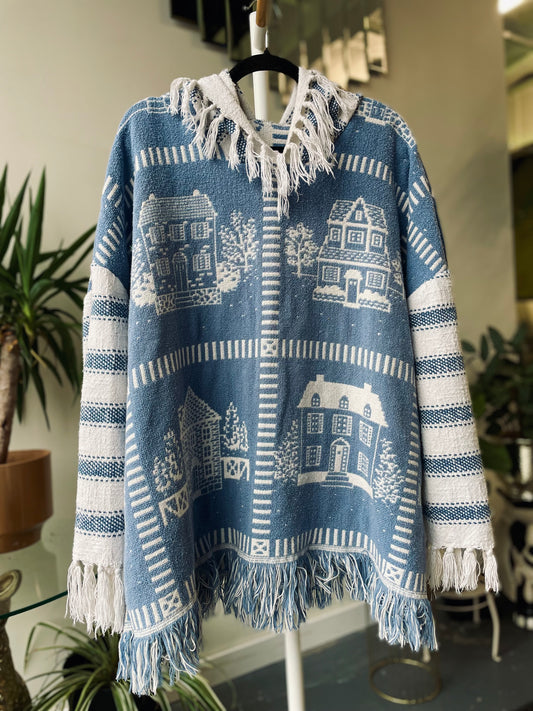 Tapestry Poncho