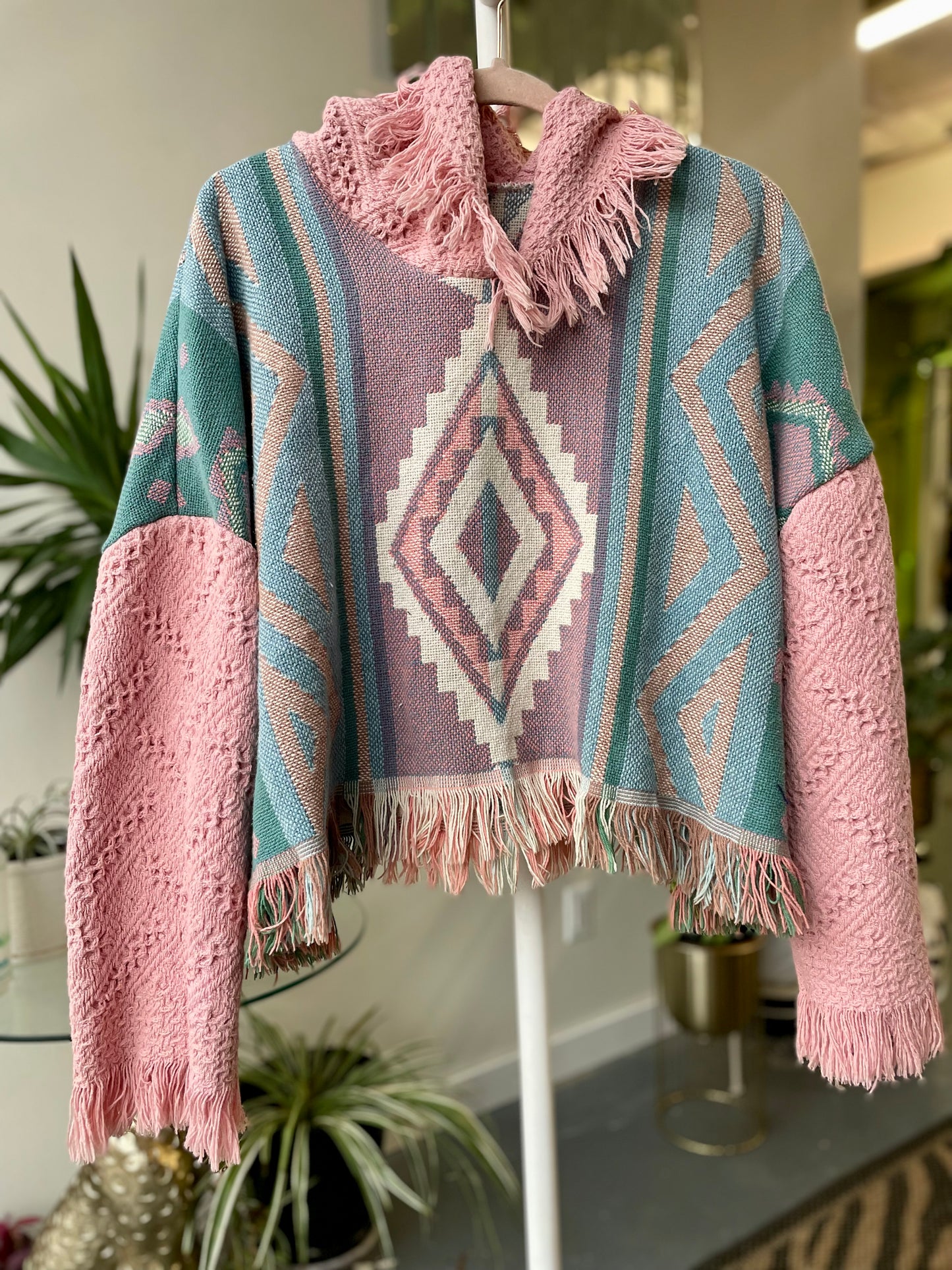 Tapestry Crop Poncho
