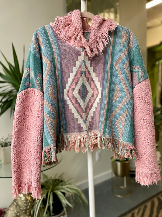 Tapestry Crop Poncho
