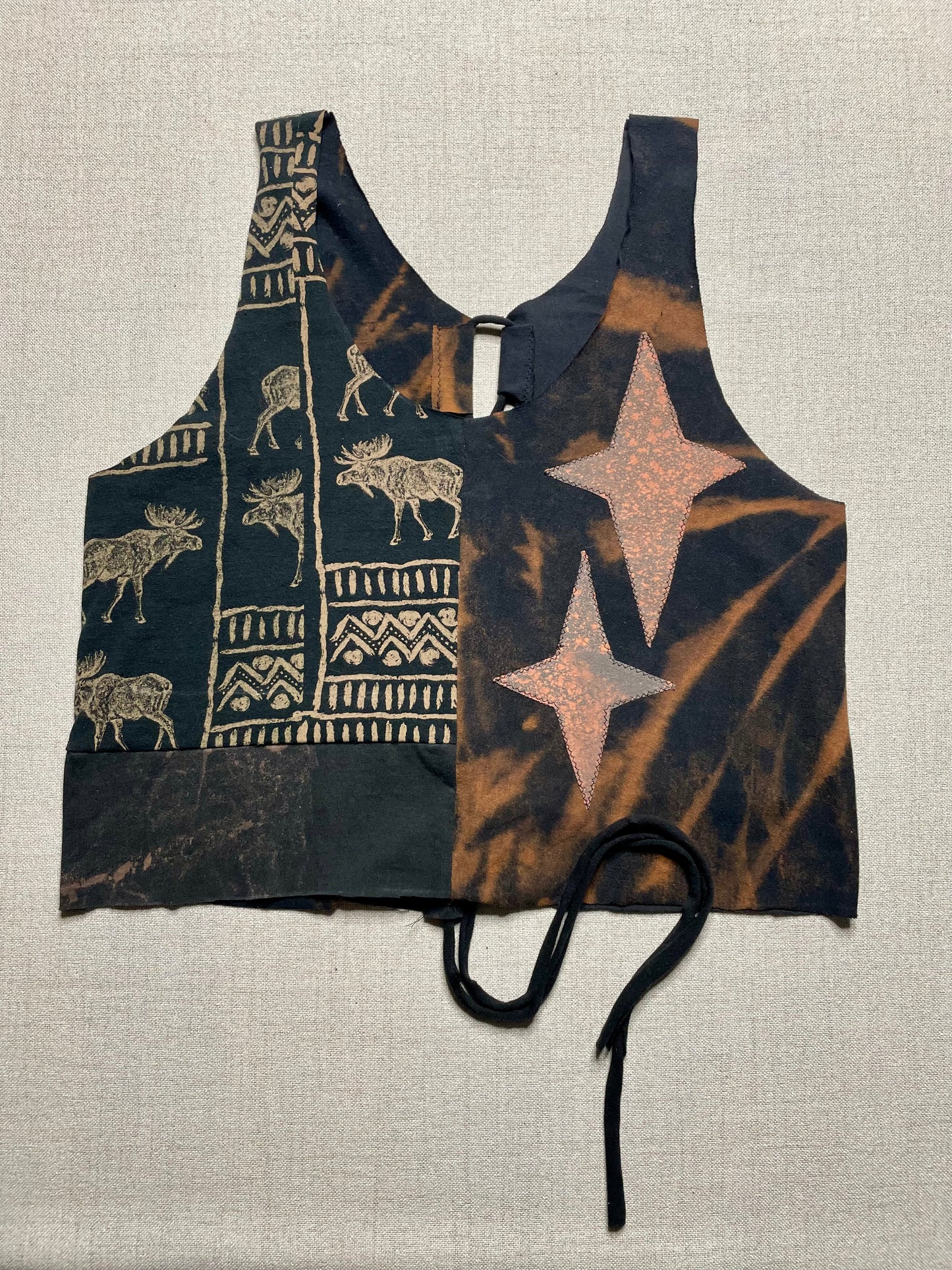 Patchwork Corset Tank 2X/3X