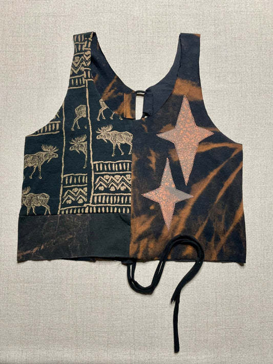 Patchwork Corset Tank 2X/3X
