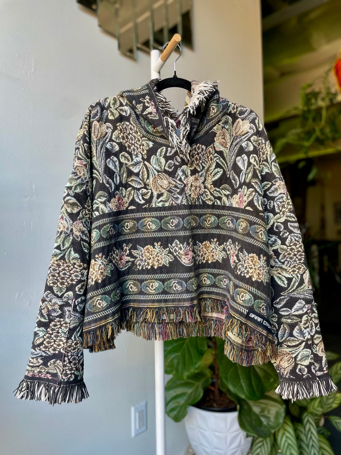 Tipper Crop Tapestry Poncho