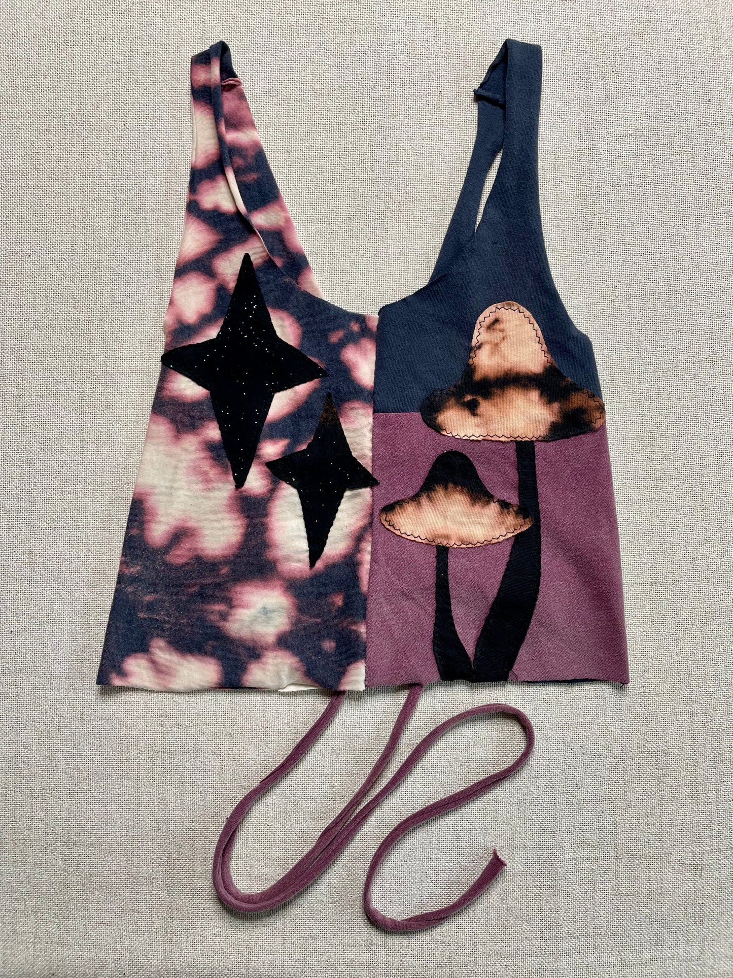 Patchwork Corset Tank XS/S