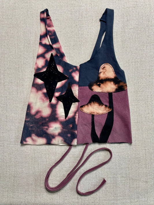 Patchwork Corset Tank XS/S