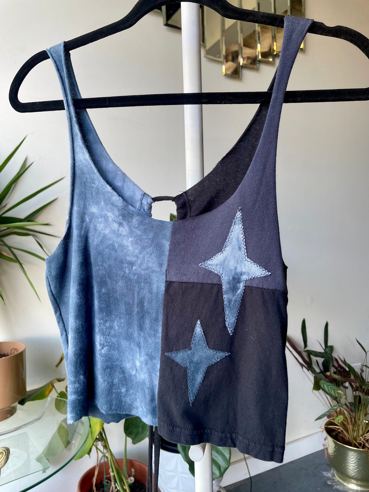 Patchwork Corset Tank M