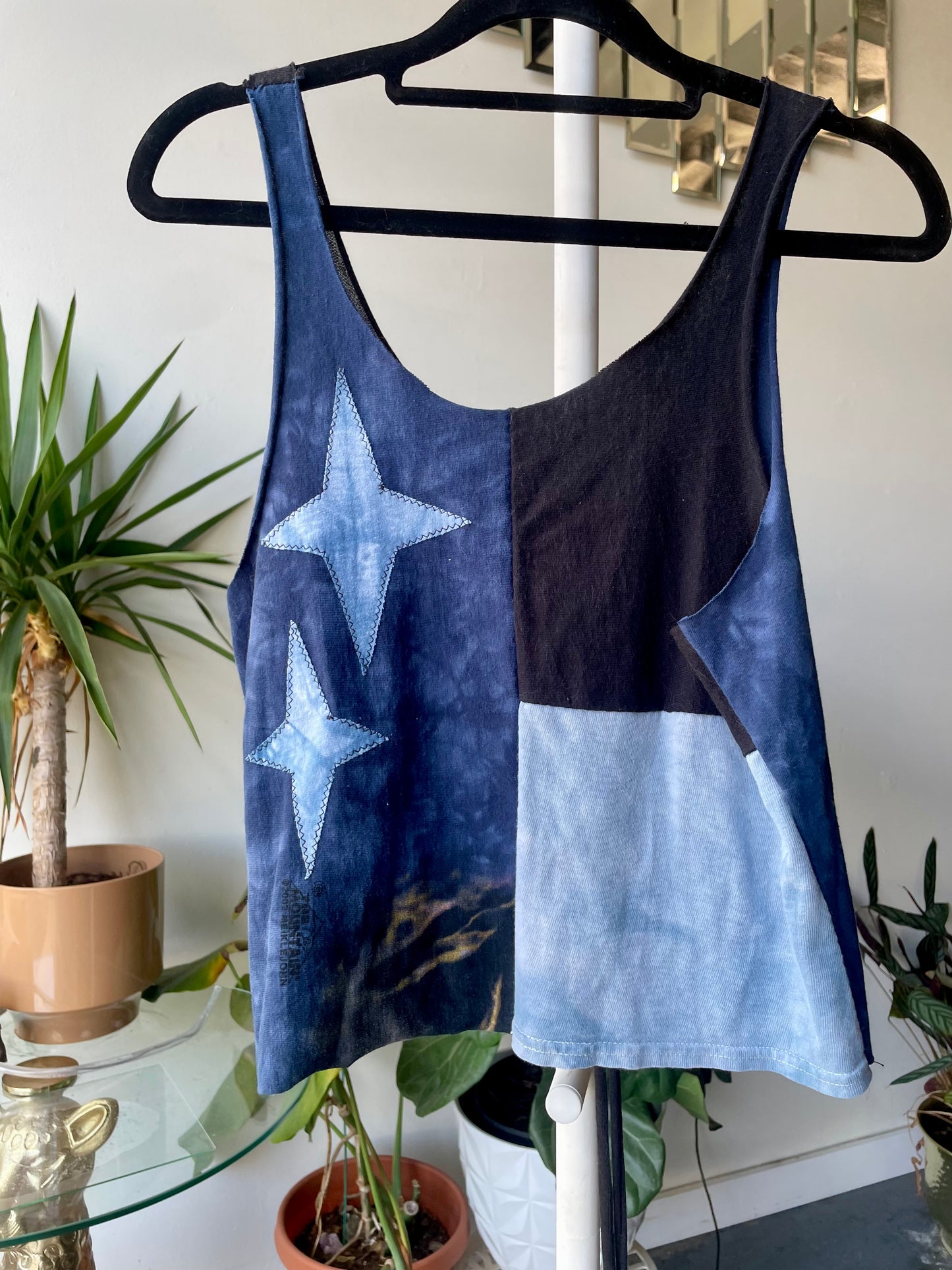 Patchwork Corset Tank L/XL