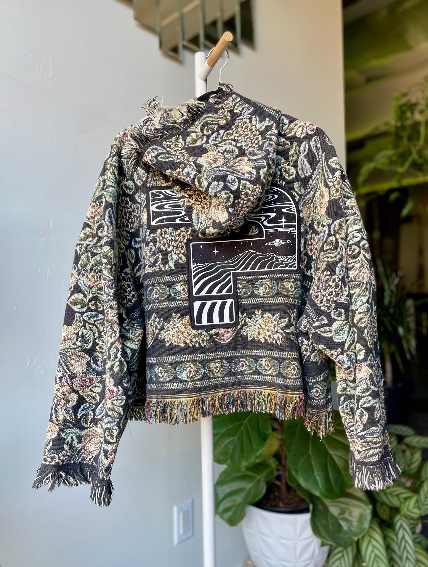 Tipper Crop Tapestry Poncho