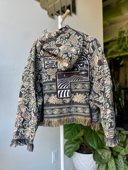 Tipper Crop Tapestry Poncho