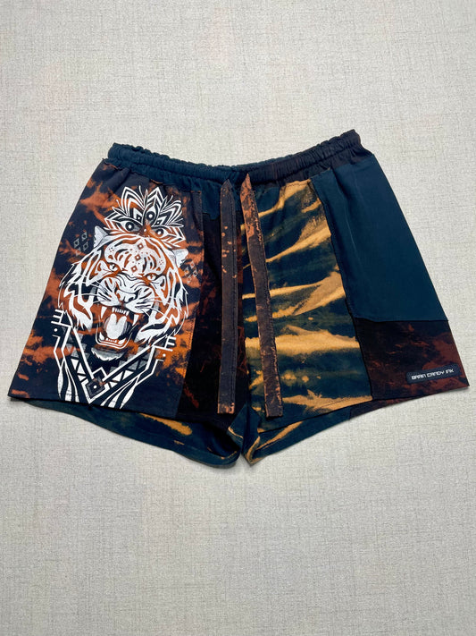 Patchwork Shorts - 31” Elastic - Short L
