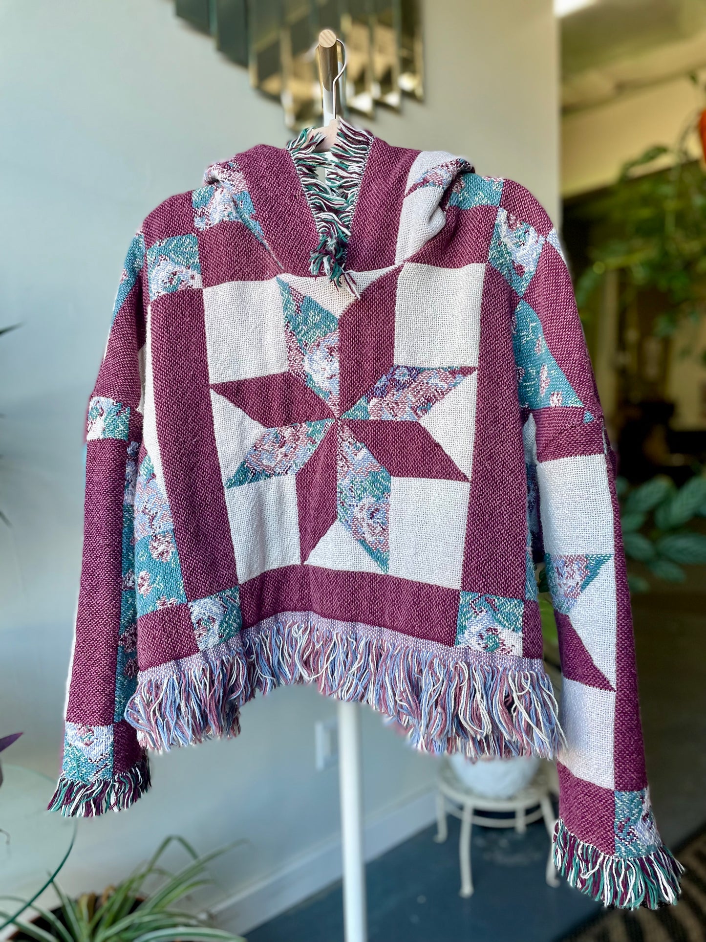 Tapestry Crop Poncho