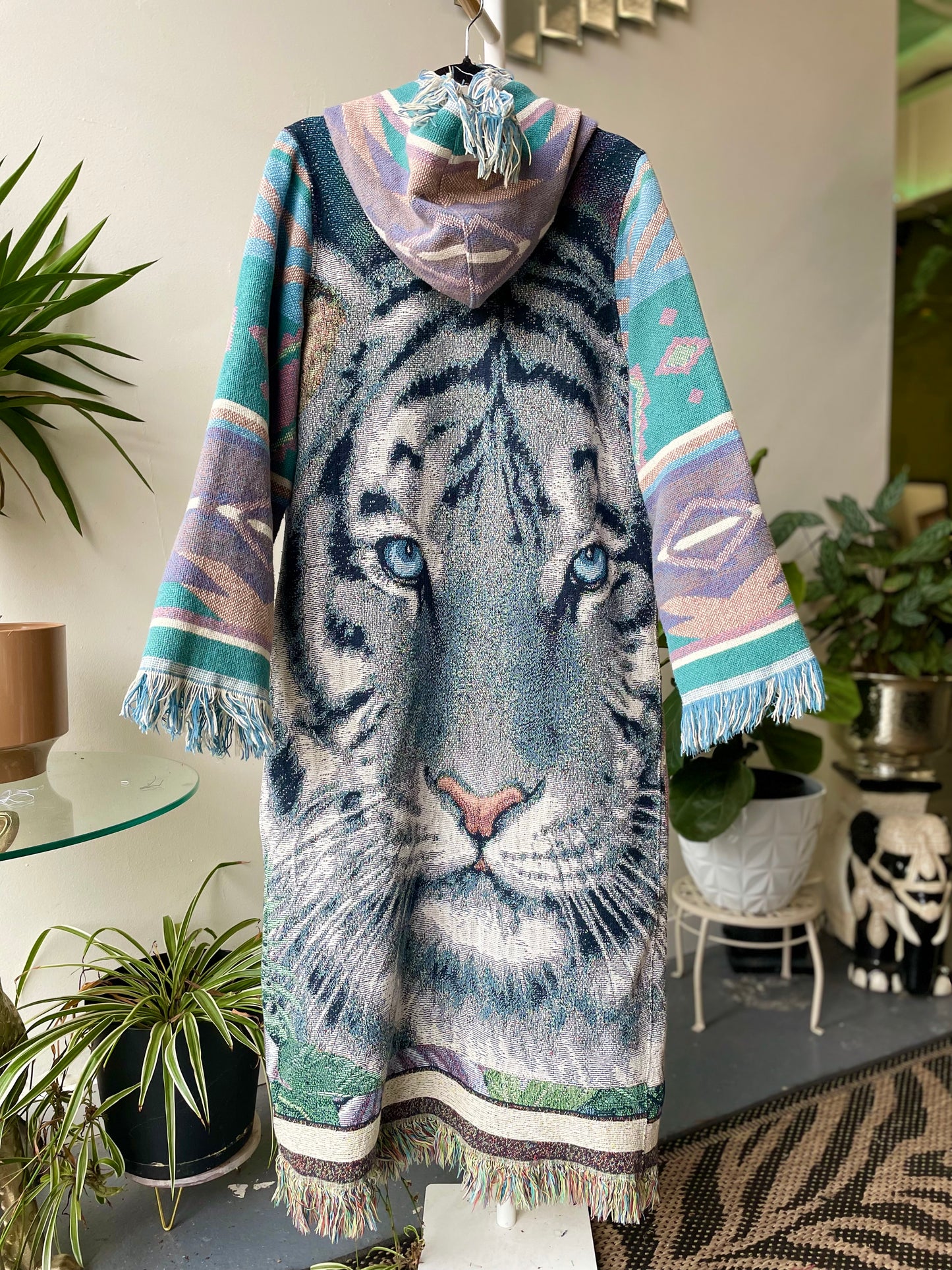 Tiger Tapestry Coat Small/Medium