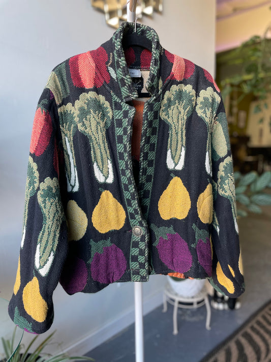 Vegetable Tapestry Jacket