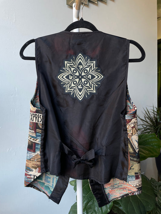 Tipper Mandala Tapestry Vest