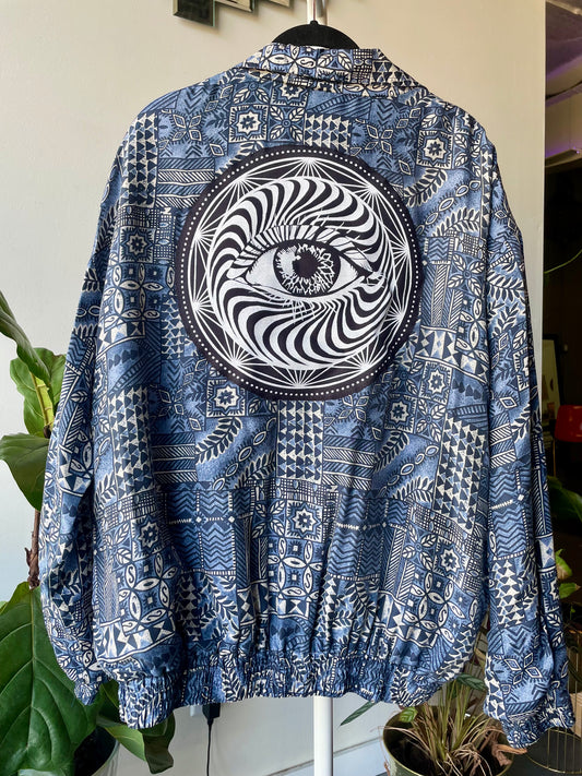 Vintage Silk Windbreaker Xlarge