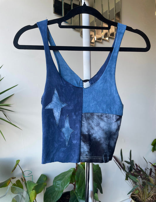 Patchwork Corset Tank XS/S