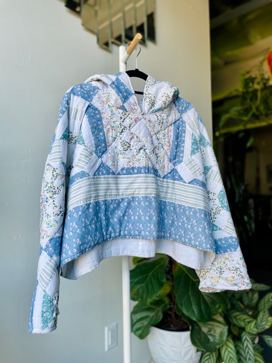 Quilt Crop Poncho