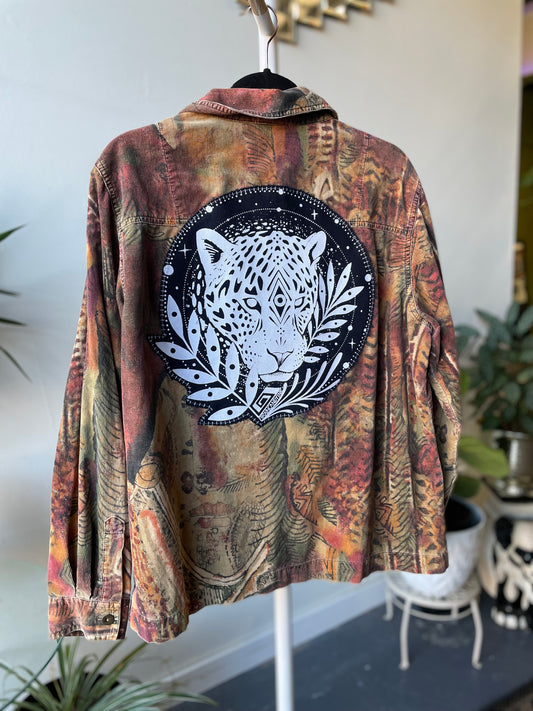 Jaguar Corduroy Button Up Medium